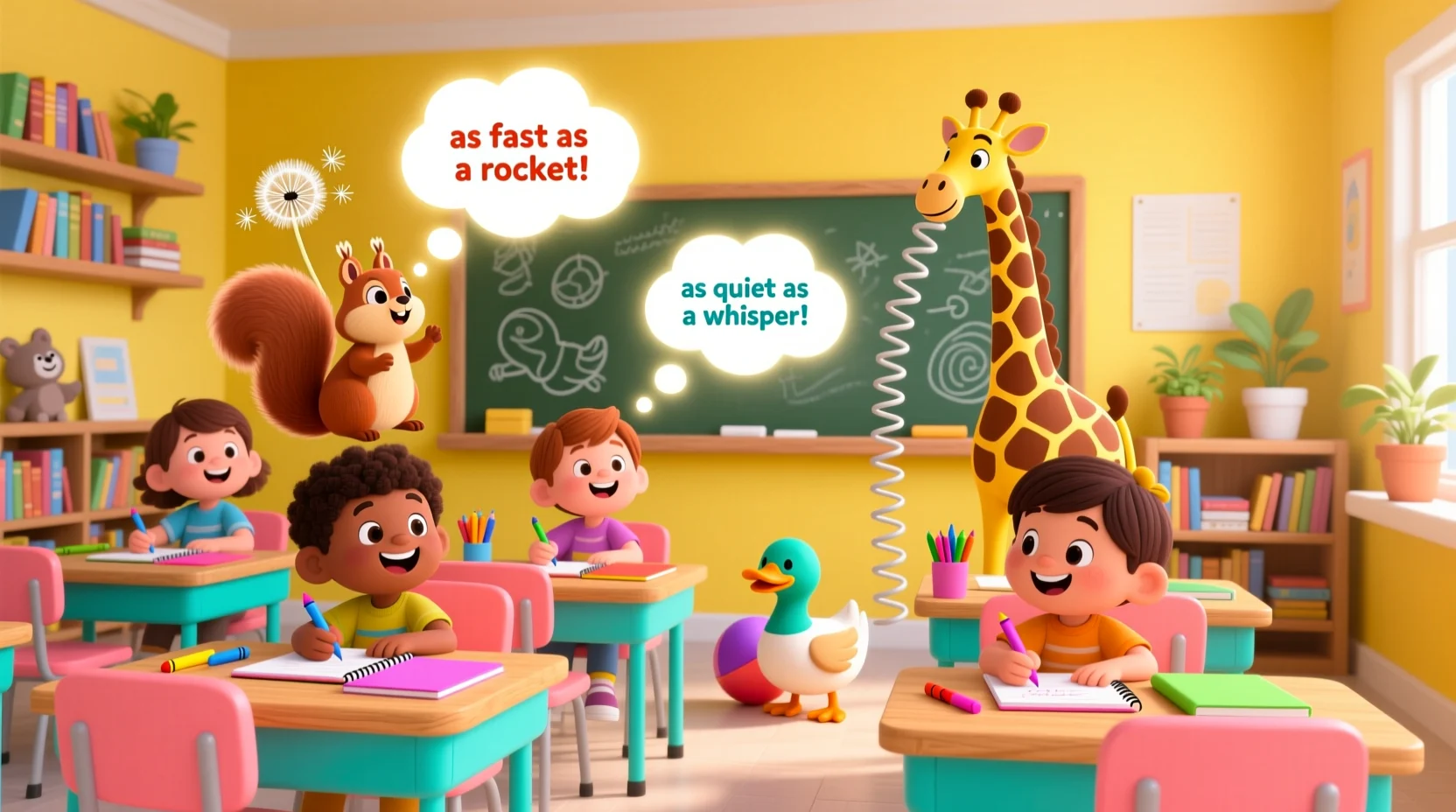 "metaphor examples for kids"