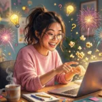 "metaphor for excited"