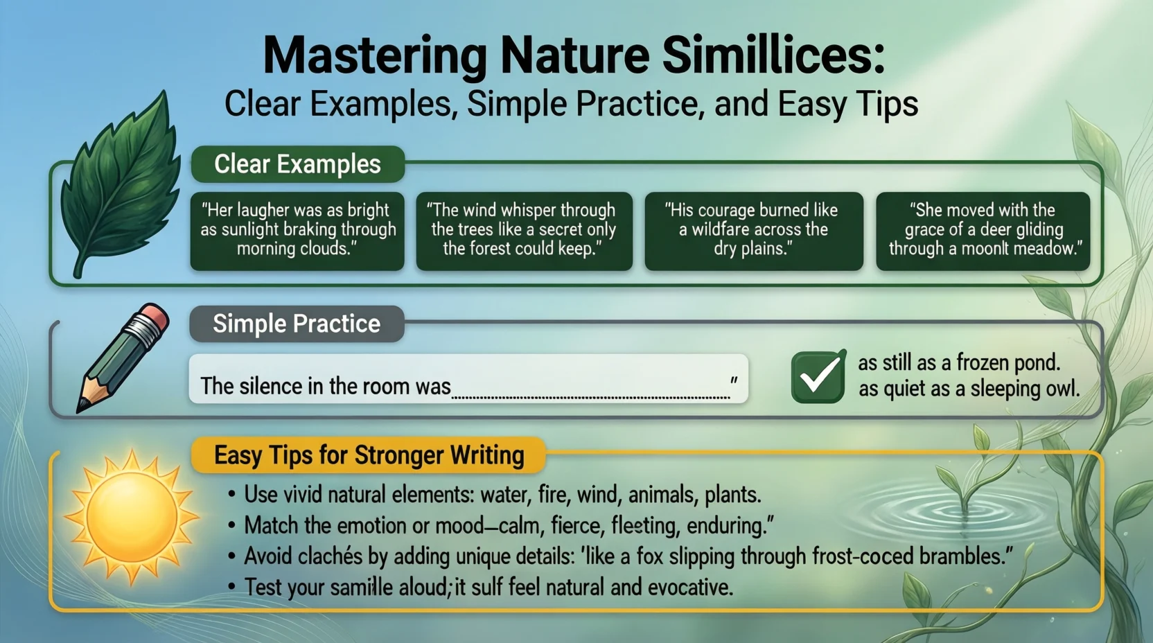 "metaphor for nature"