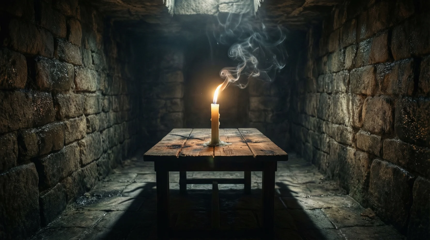 "metaphor for scared"