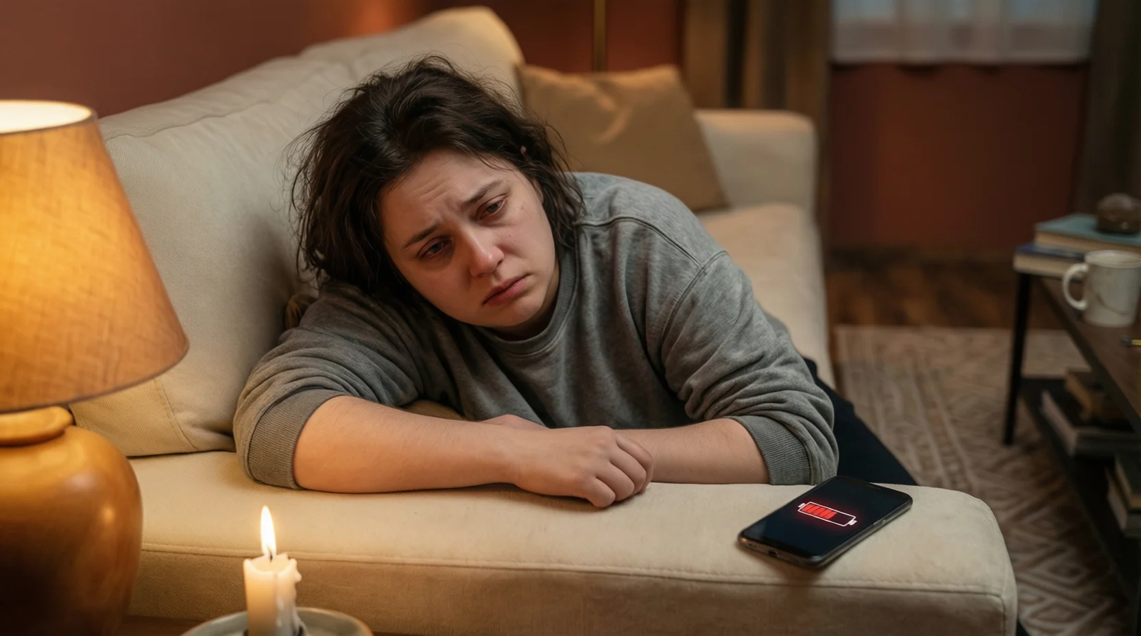 "metaphor for tired"