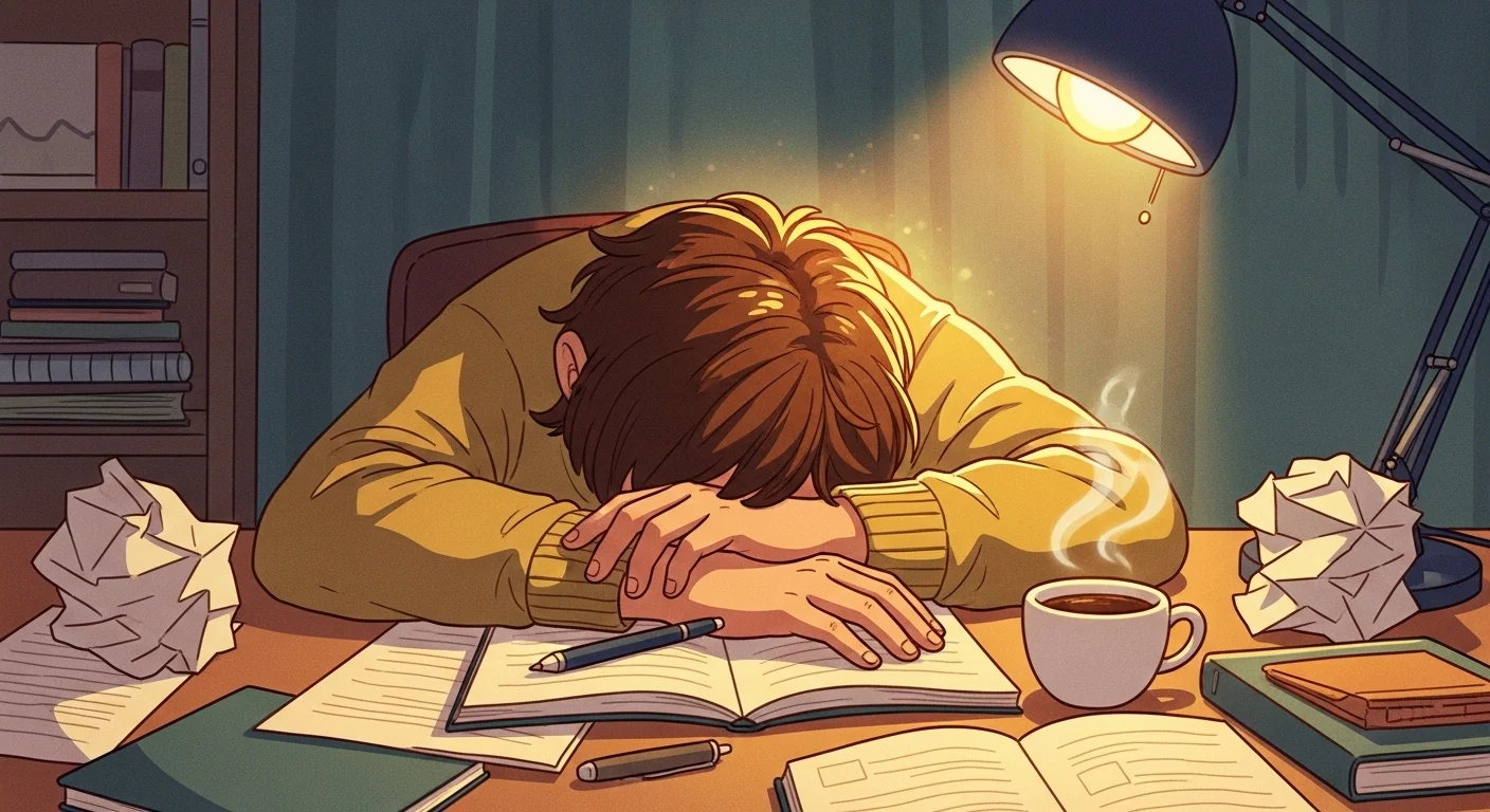 "metaphor for being tired"