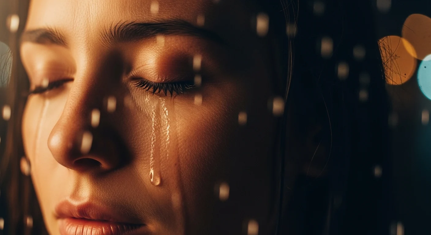 "metaphor for tears"