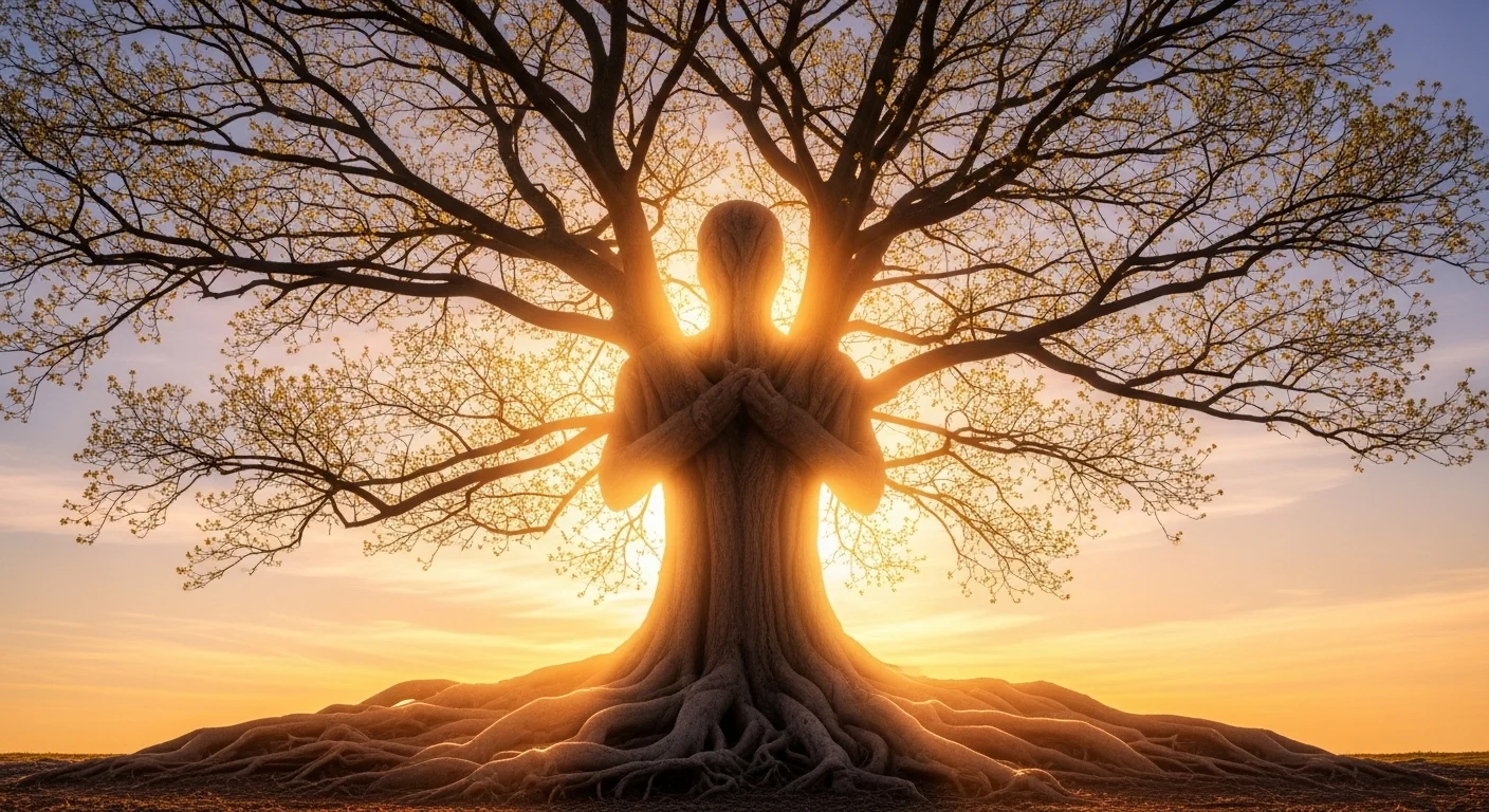 "tree as a metaphor for a person"