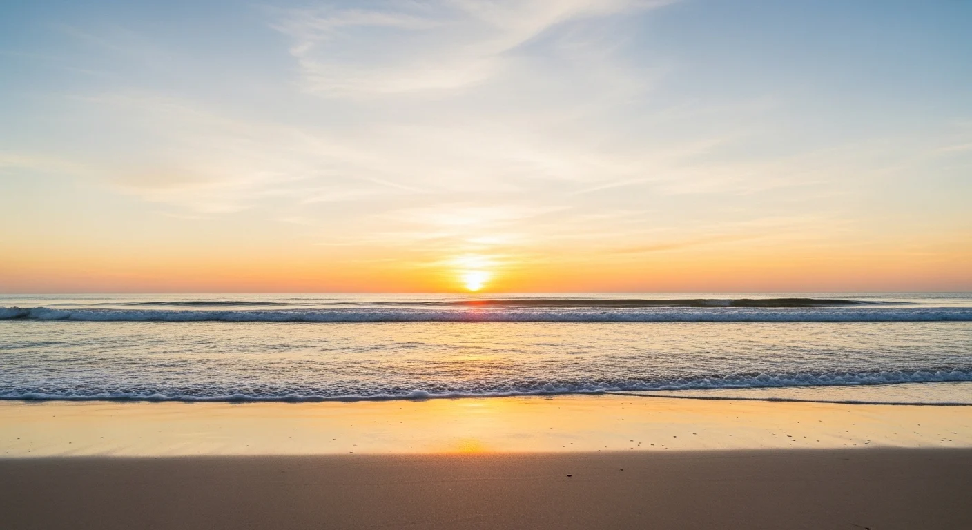 "metaphor for beach"