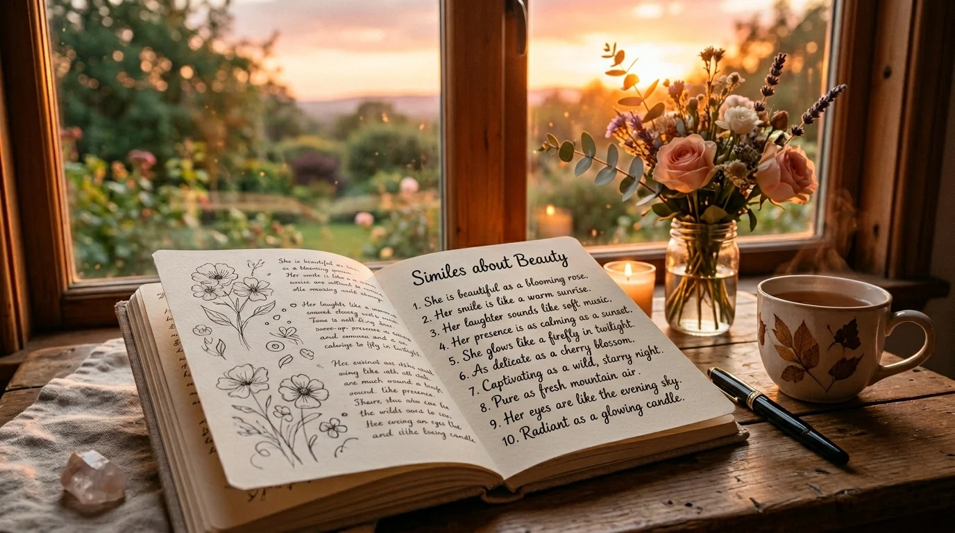 "metaphor for beauty"