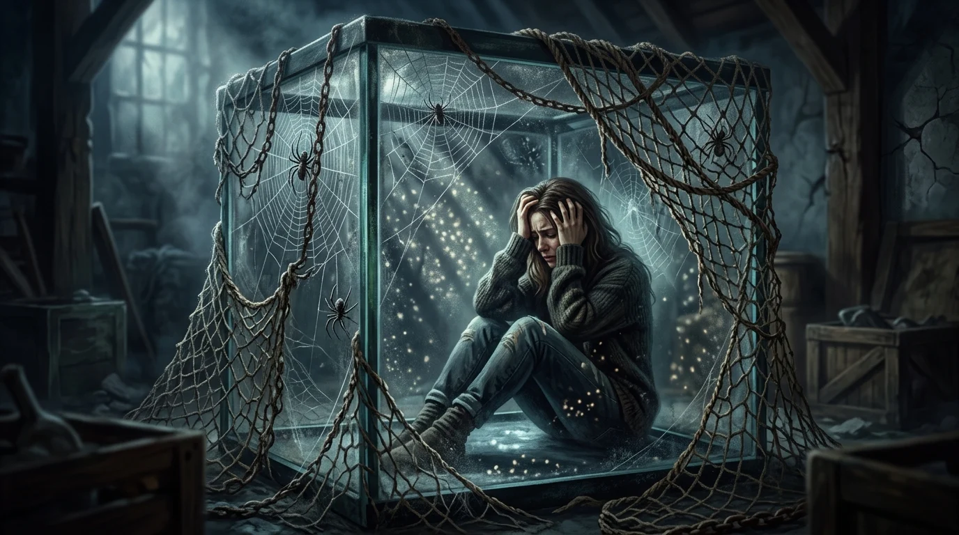 "metaphor for being trapped"