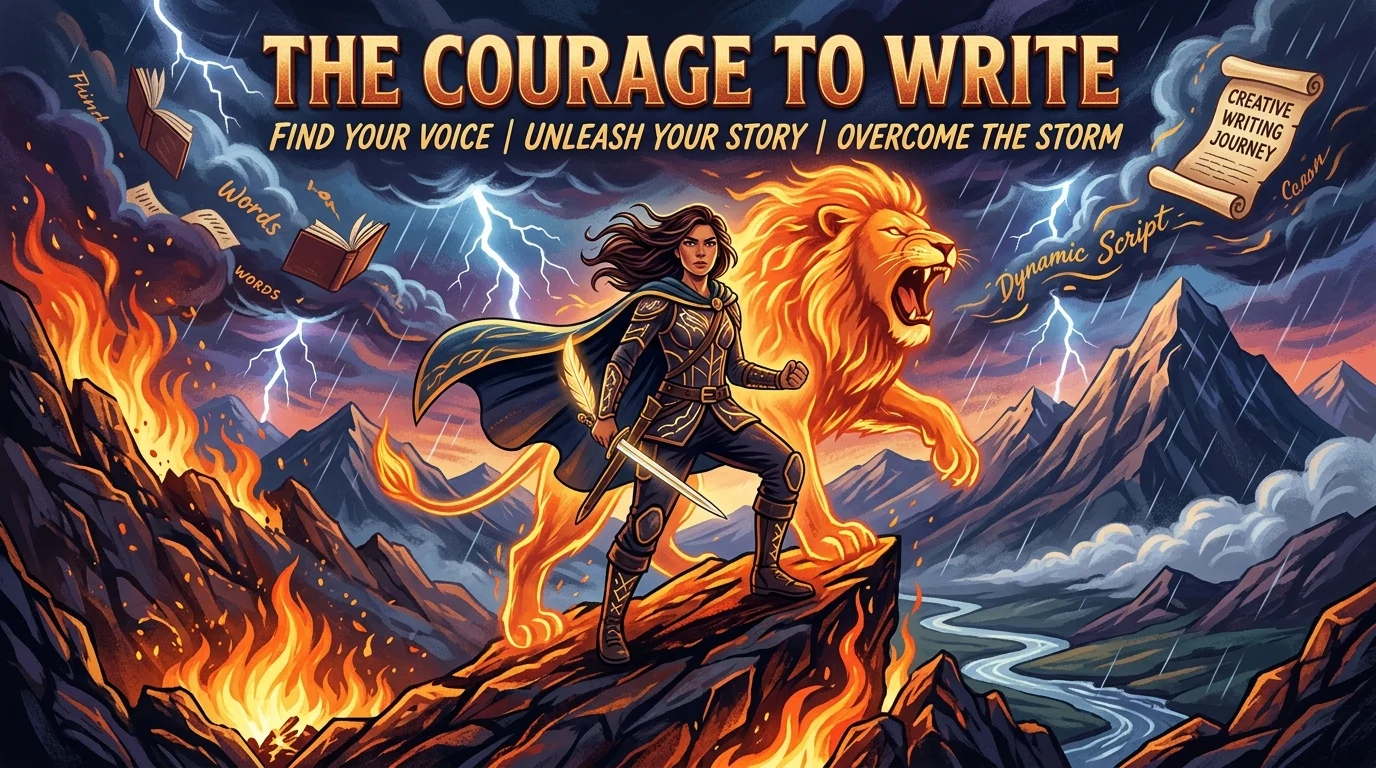 "metaphor for brave"