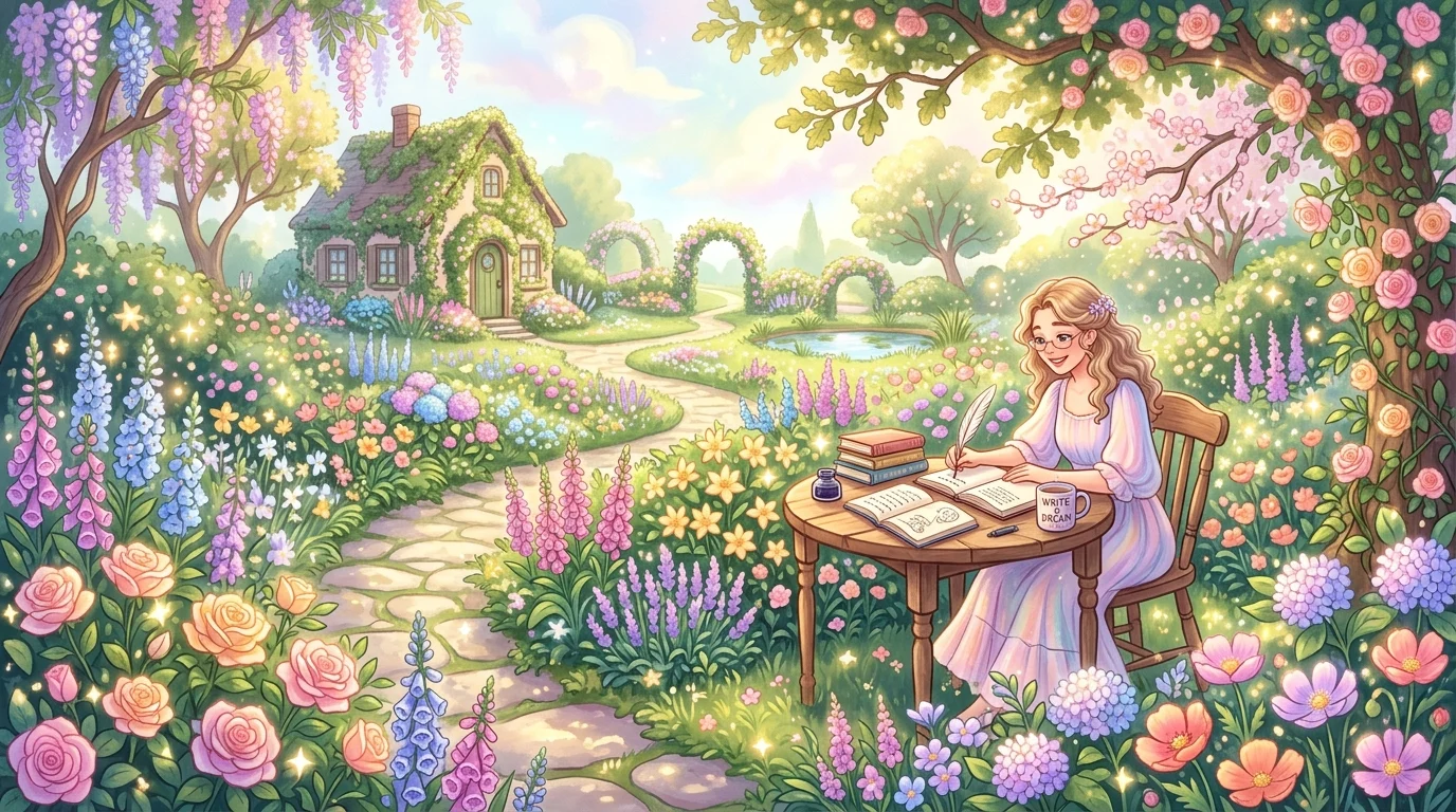 "metaphor for flowers"