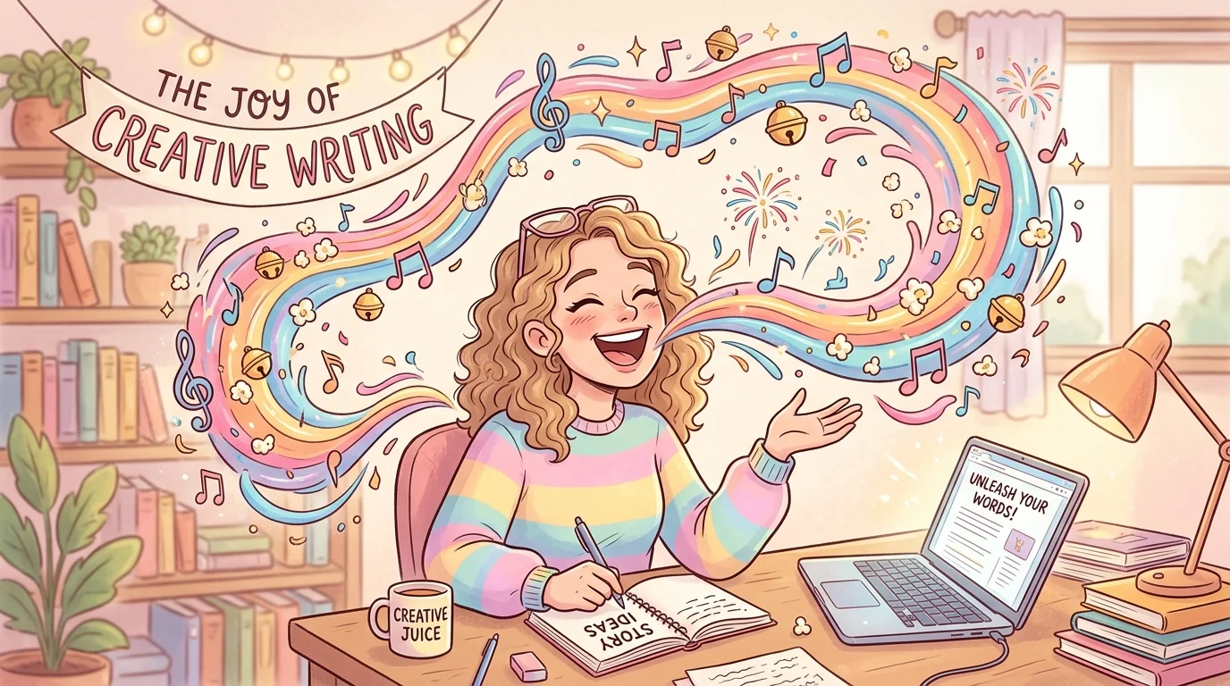 "metaphor for laughter"