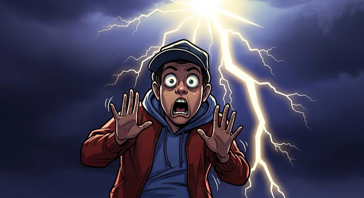 "metaphor for shocked"