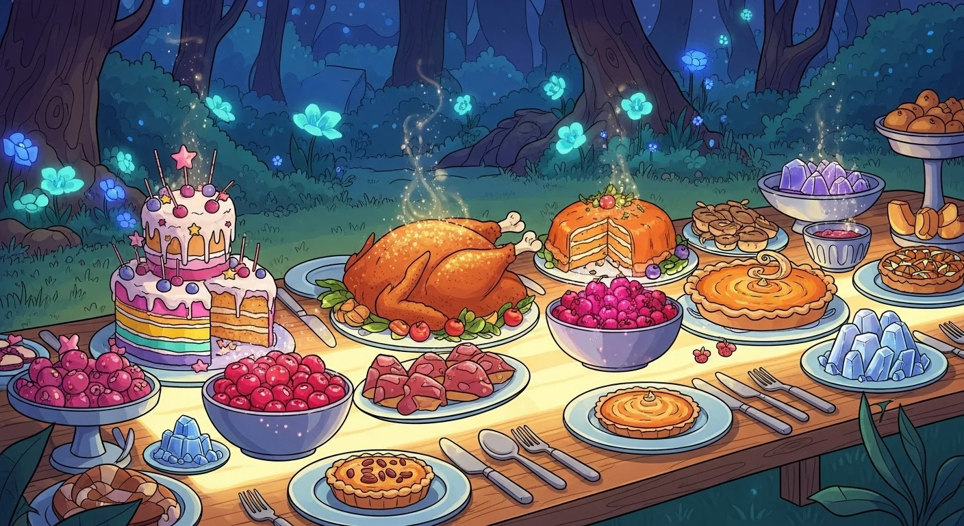 "metaphor for tasty food"