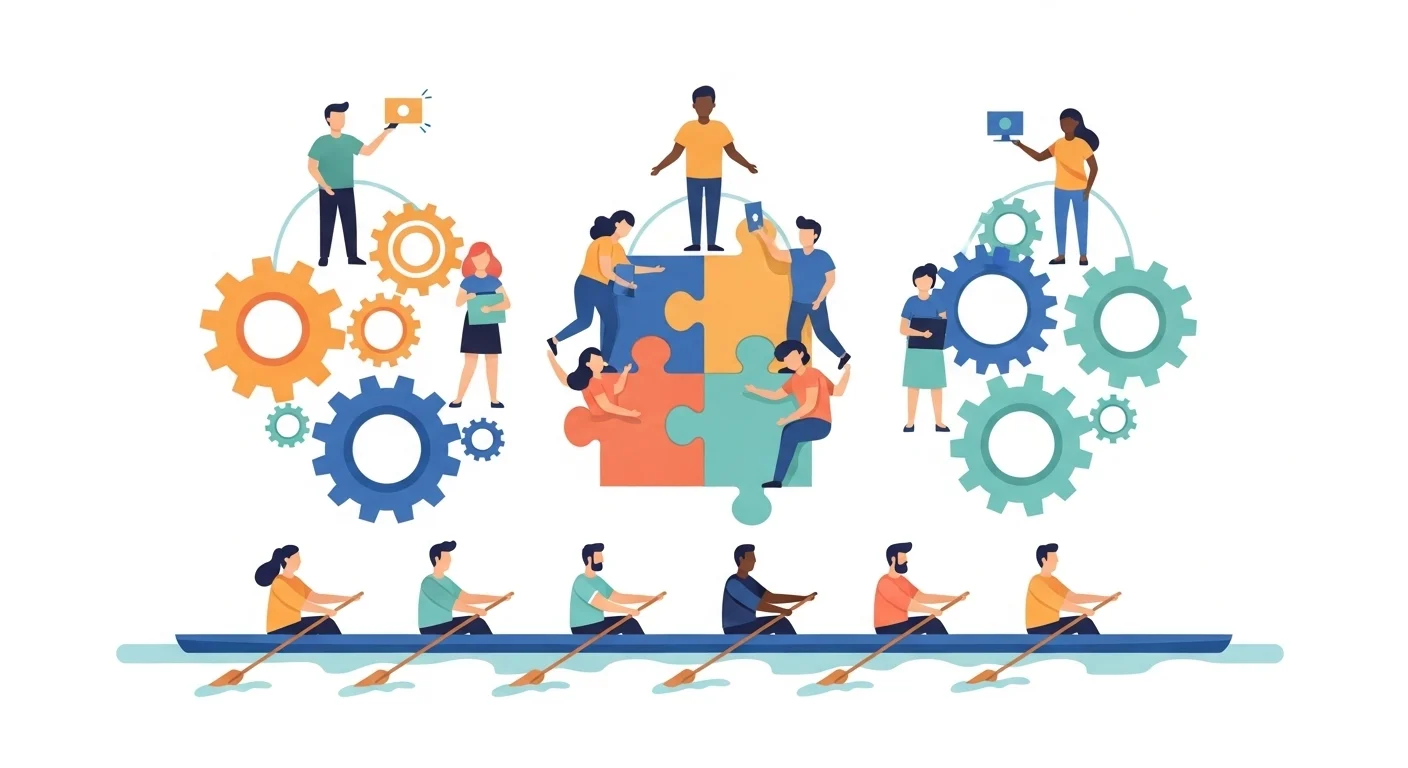 "metaphor for teamwork"