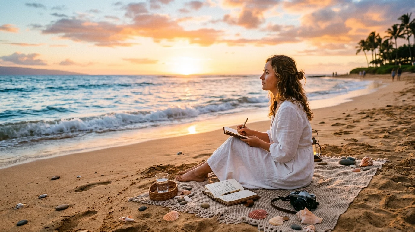 "metaphor for the beach"