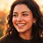 "metaphor for a smile"