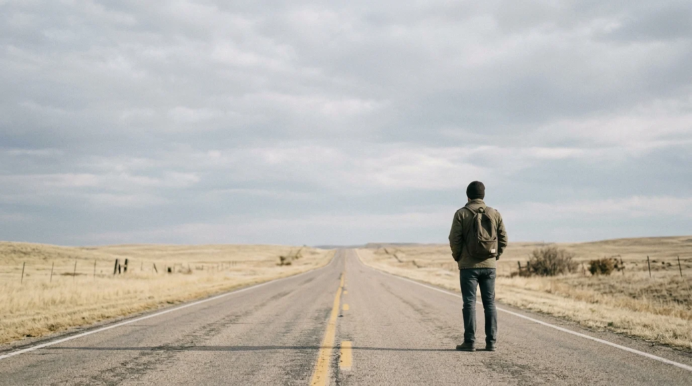 "metaphor for being alone"