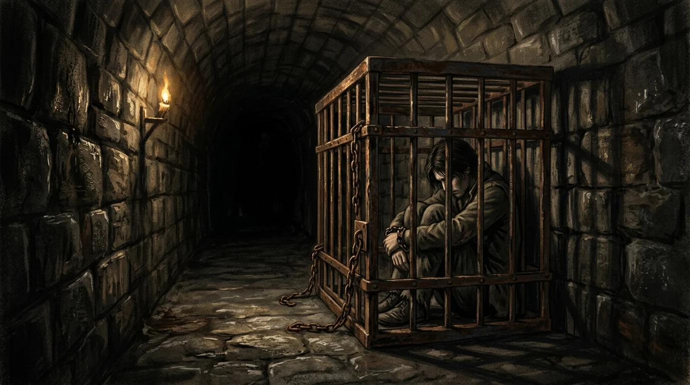 "metaphor for feeling trapped"