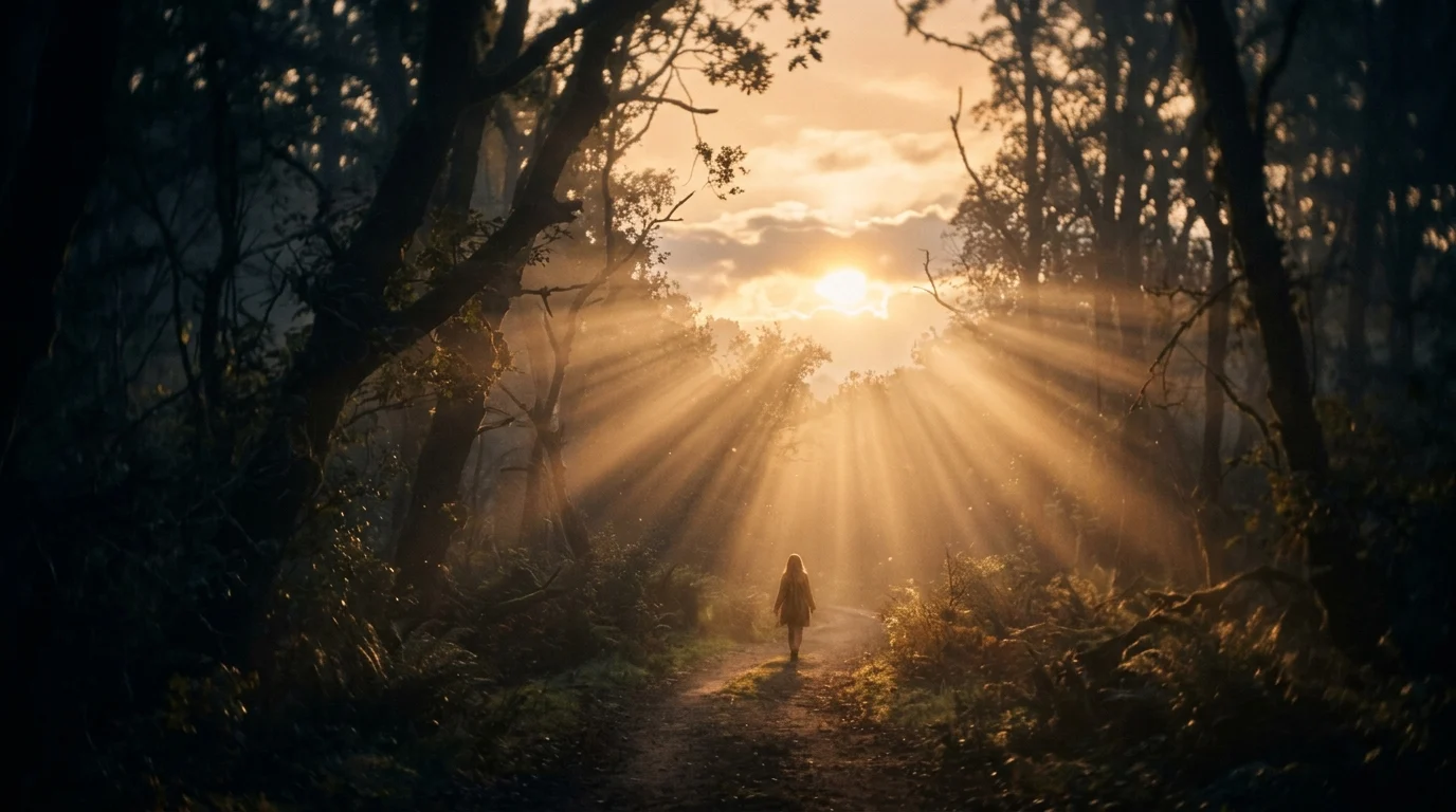 "metaphor for light"