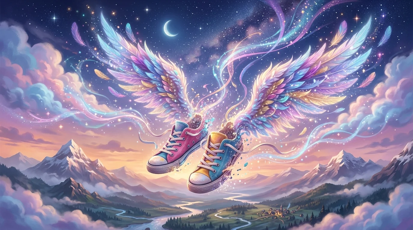 "metaphor for shoes"