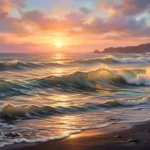 "metaphor for waves"