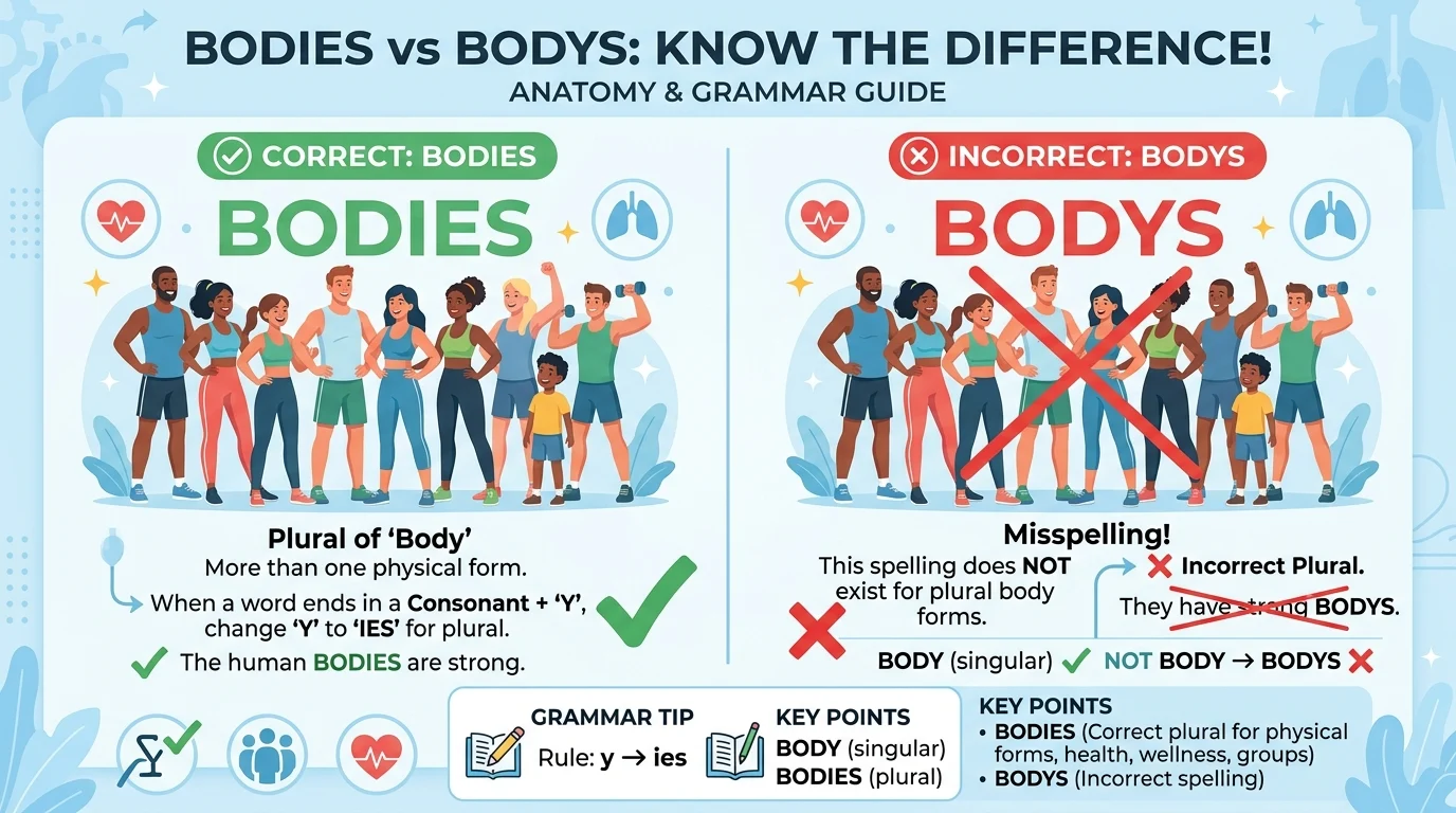 bodies vs bodys