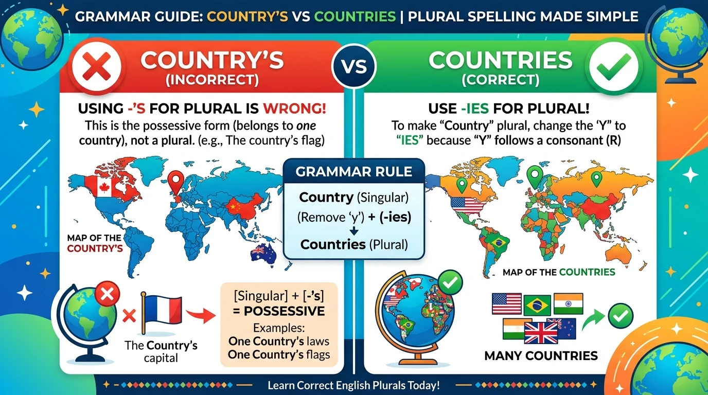countrys vs countries