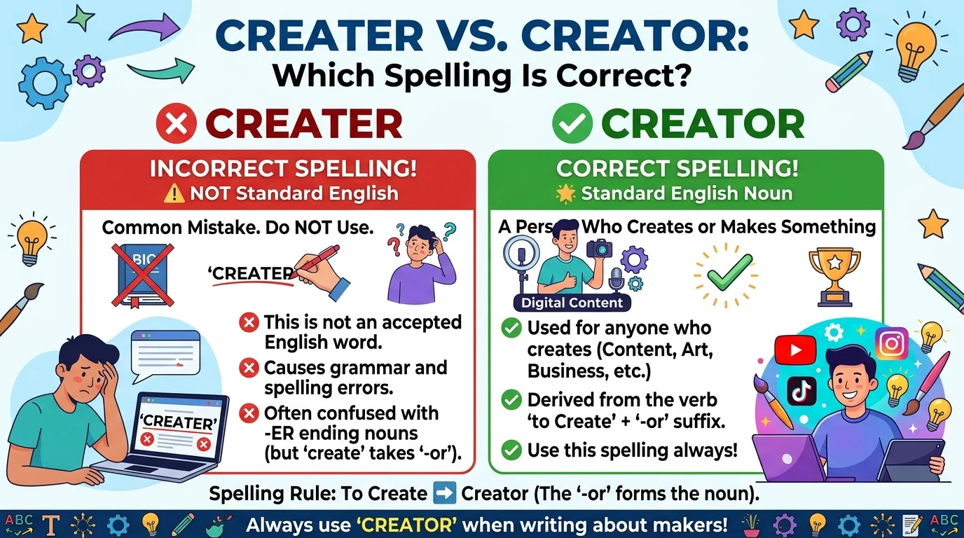 creater or creator