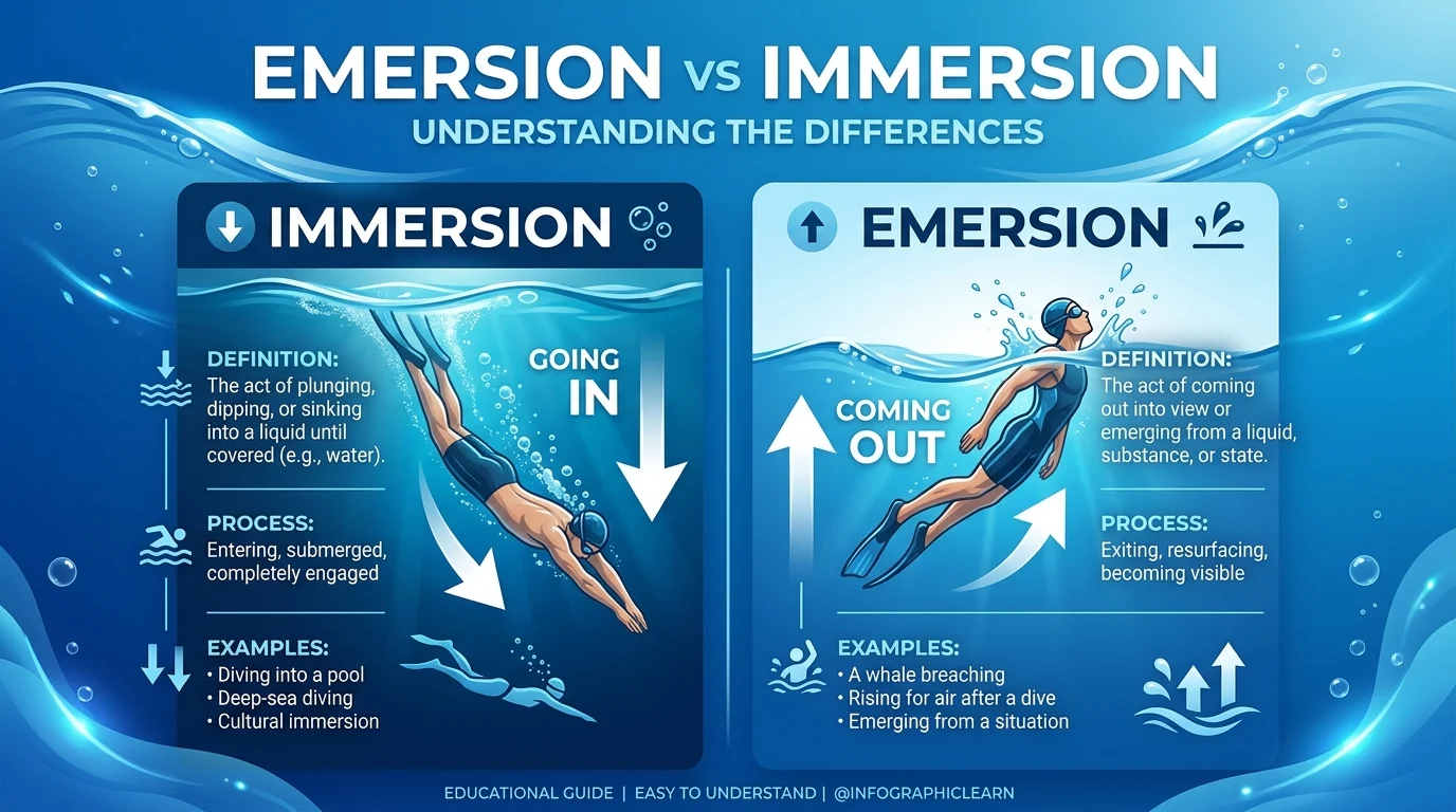 emersion vs immersion