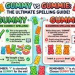 gummy vs gummie