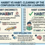habbit vs habit