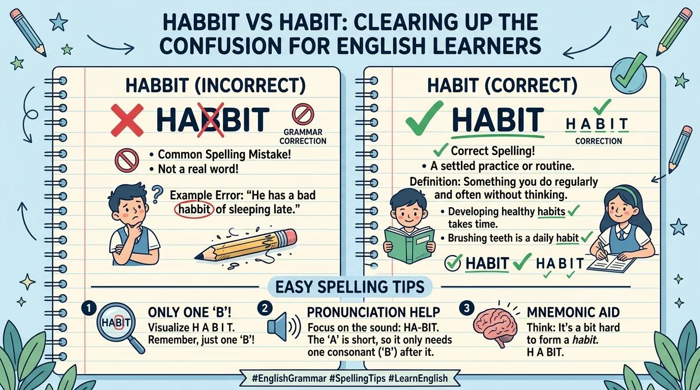habbit vs habit