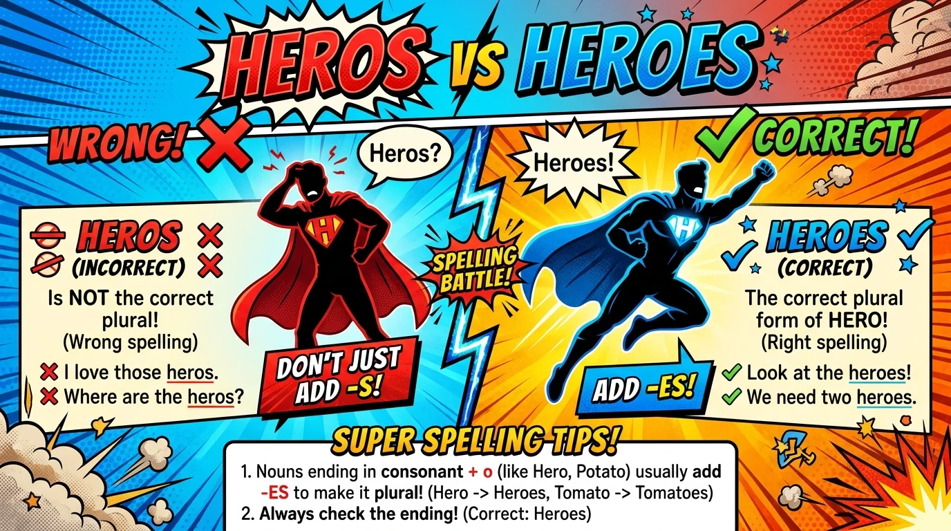 heros vs heroes