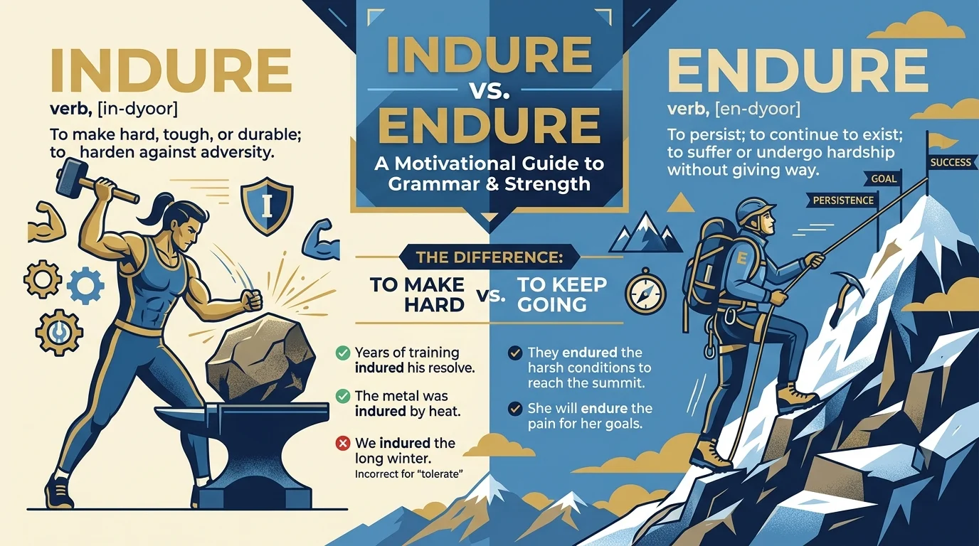 indure vs endure