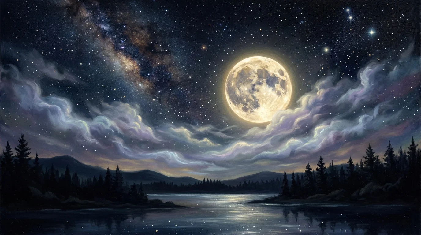 "metaphor for the moon"
