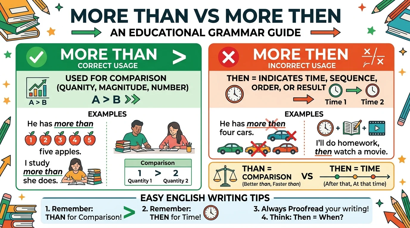 more then vs more than