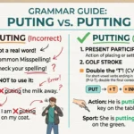 puting vs putting