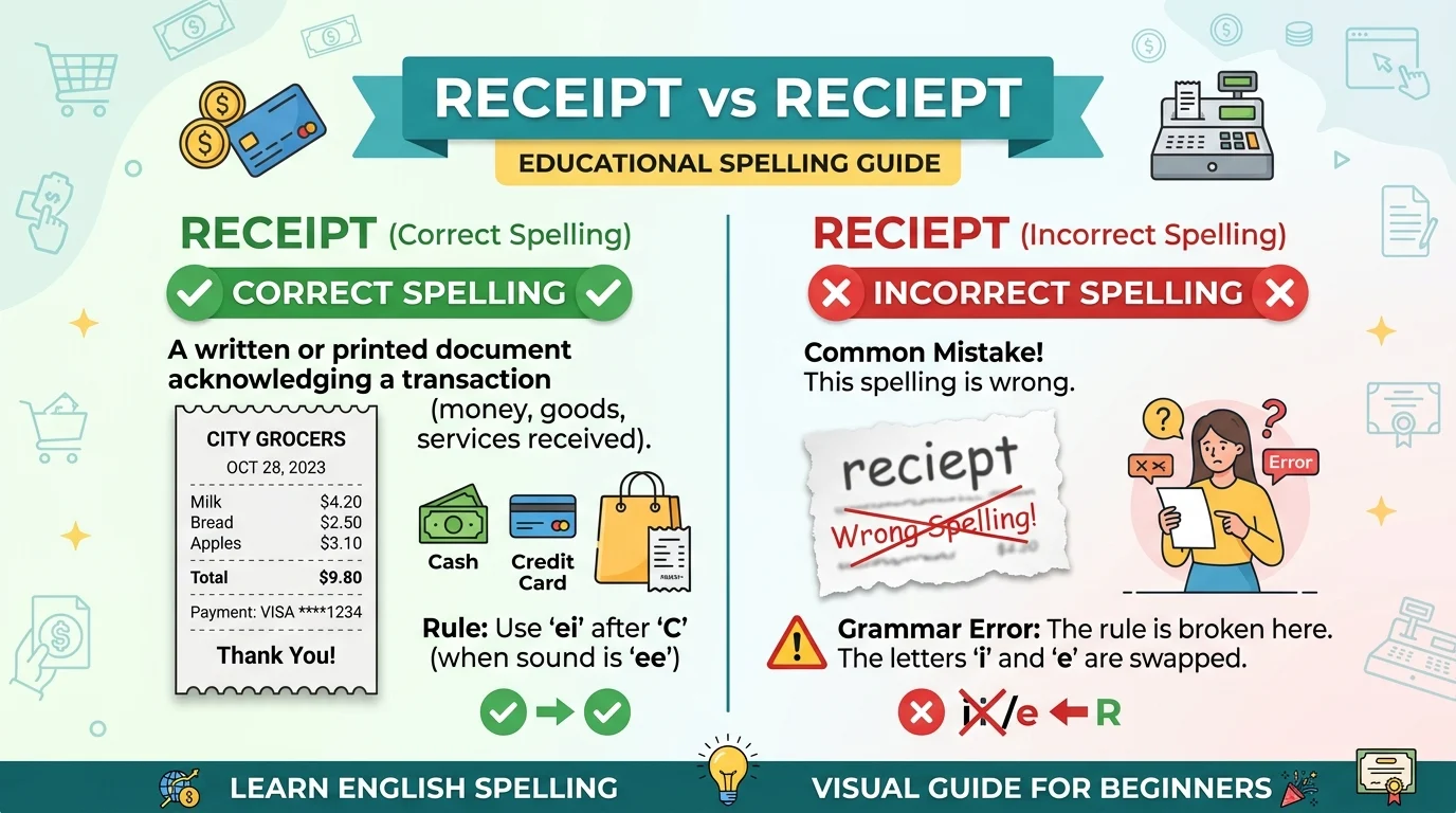 receipt or reciept