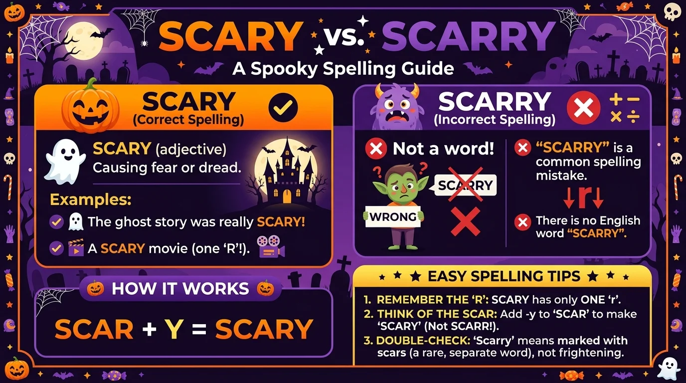 scary vs scarry