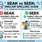 seak vs seek