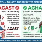 agast vs aghast