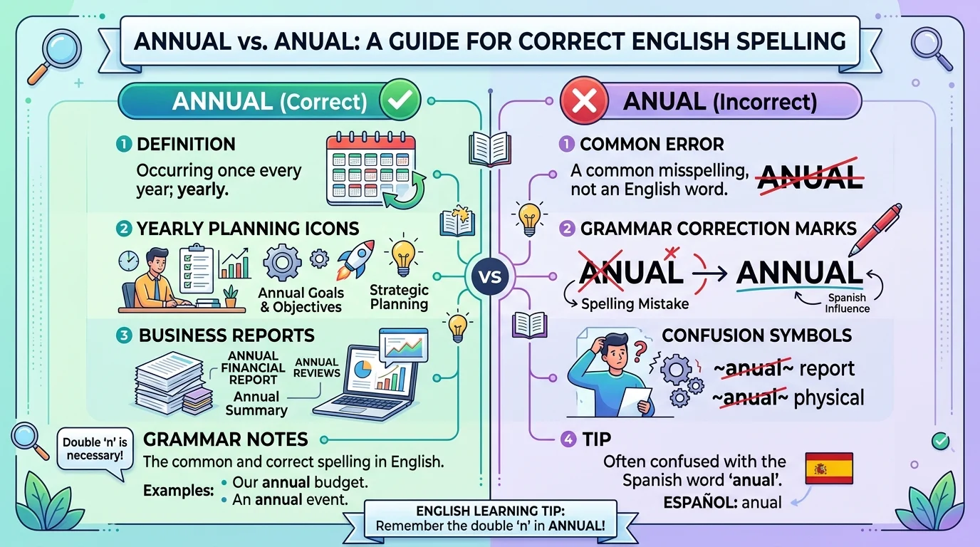 annual vs anual