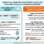 donts or don’ts