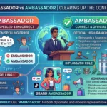 embassador vs ambassador