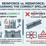 reinforce vs reenforce