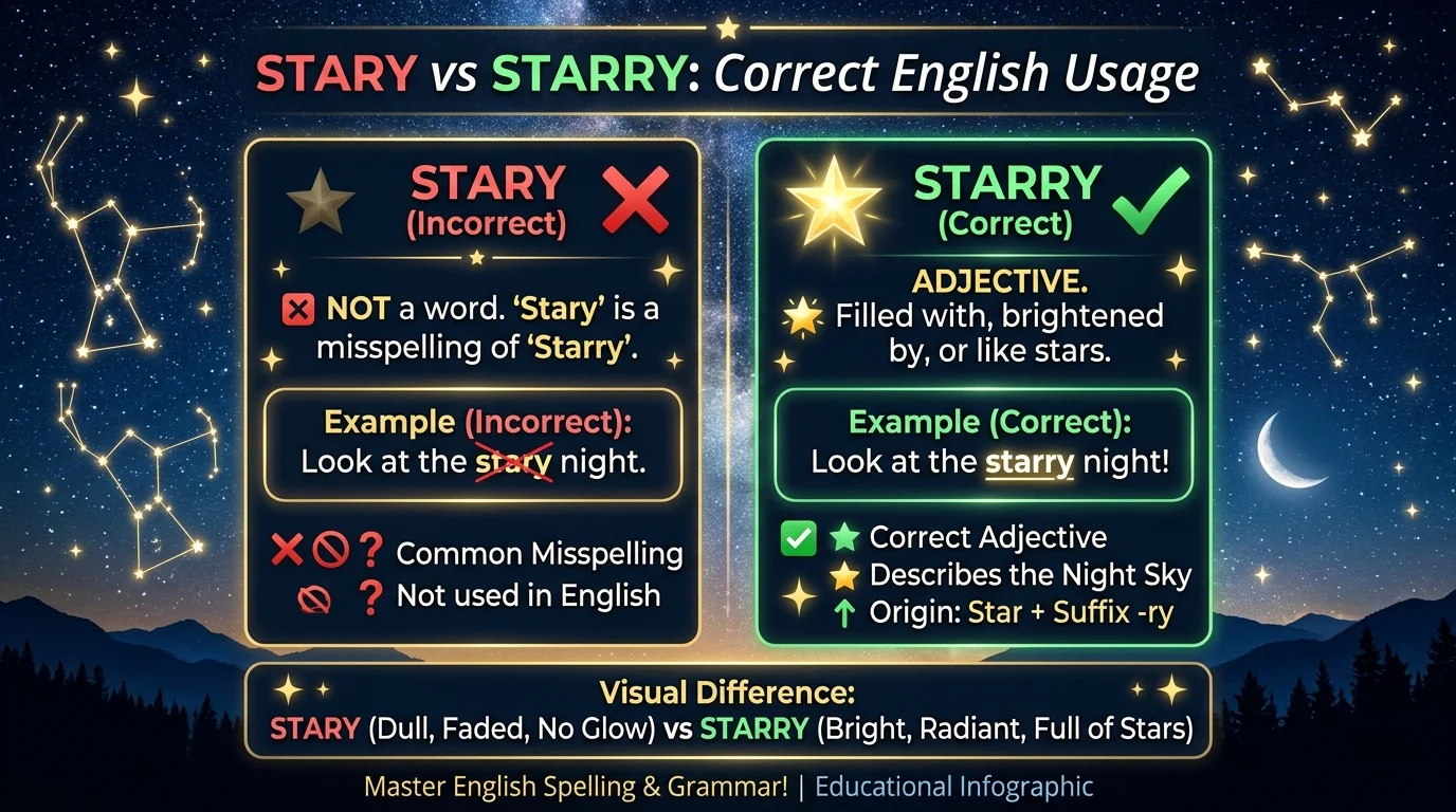stary vs starry