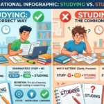 studying vs studing
