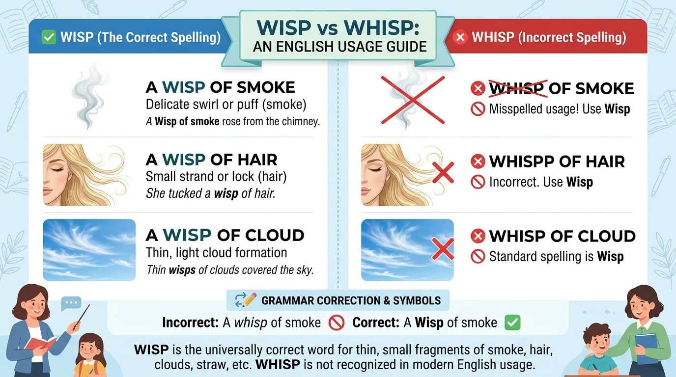 wisp vs whisp