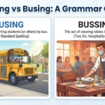 bussing vs busing