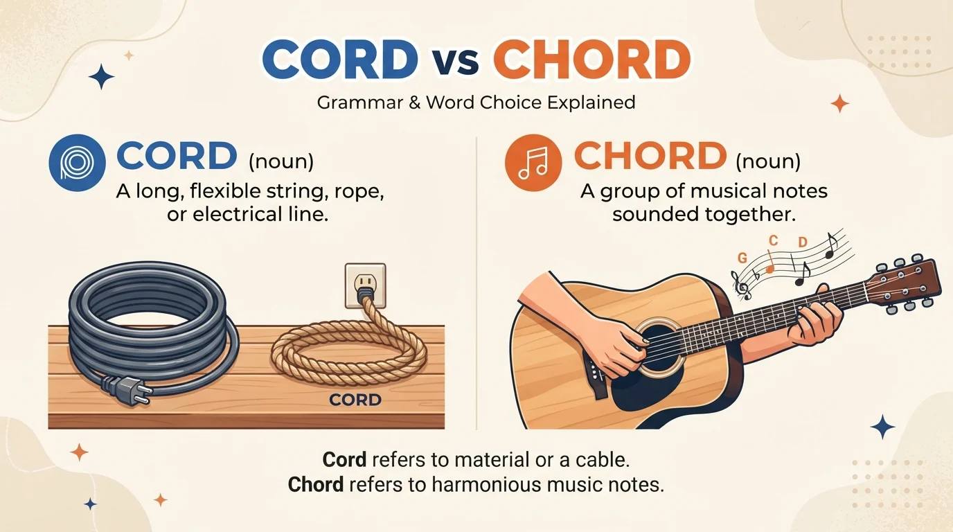 cord vs chord