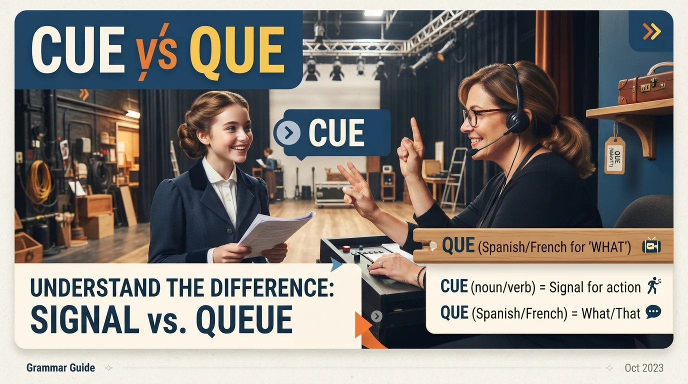 cue vs que